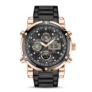 Men's Stauer Due Volta Black Watch
